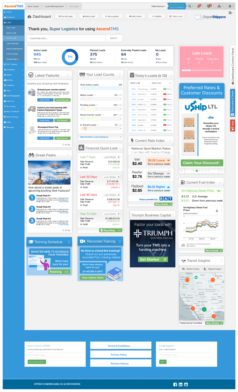 1 ascend dashboard round